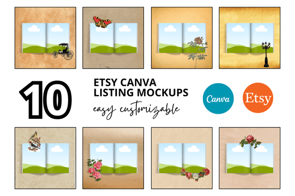 Elevate Your Etsy Shop with Professional Book Mockups