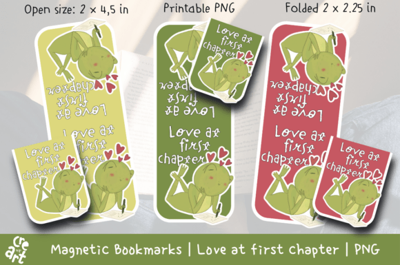 Love at First Chapter: Magnetic Bookmarks for Creative Design