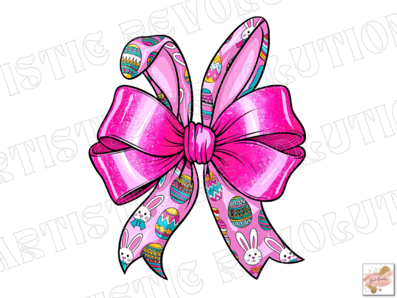 Pink Glitter Coquette Easter Bunny Bow: A Designer's Guide
