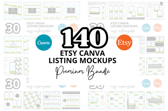 Streamline Your Etsy Shop with a Professional Mockup Bundle